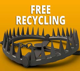 Free Recycling Trap