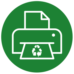 Printer Recycling Icon